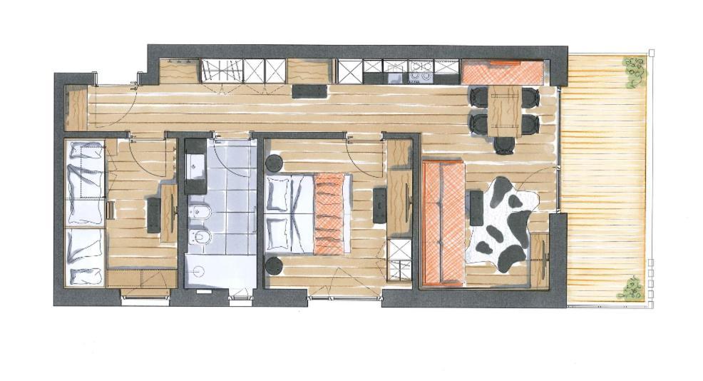 Chalet Nora San Vigilio Di Marebbe Dış mekan fotoğraf